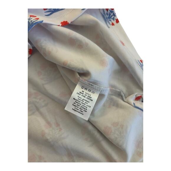 RNWK Renwick Block Print Polo Size M NWT - Picture 3 of 8